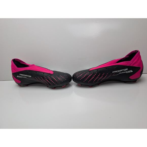 Adidas Predator Accuracy.3 FG J Soccer Black Pink GW4609 Girls Youth Size 4 - Picture 5 of 13